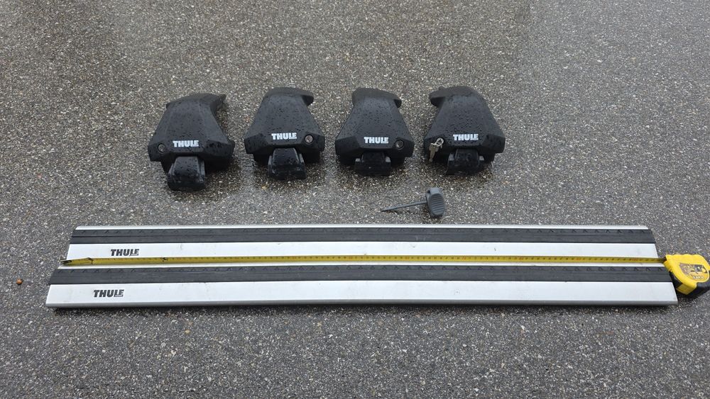 Thule wigbar evo edge 104cm +stopy thule 7205 audi a5 sportback 2009-2016