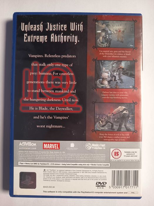 Blade II PS2 PlayStation 2 angielska komplet