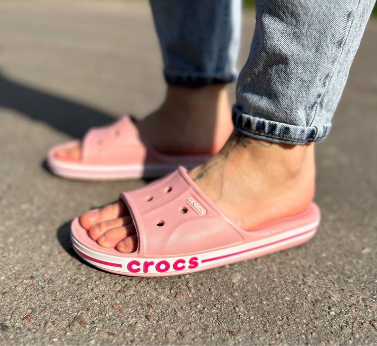 Шлепанцы слайды шлепки crocs bayaband slide 36 37 38 39 41 42