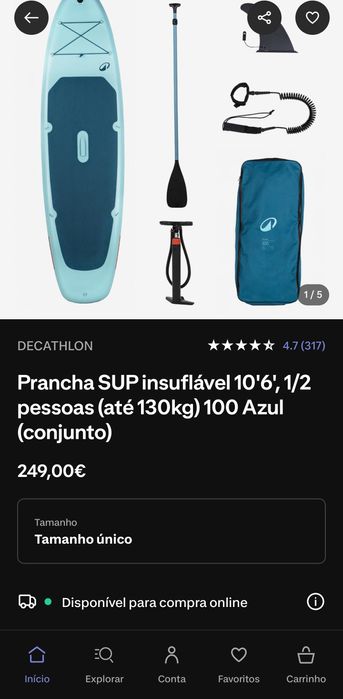 Prancha paddle sup itiwit