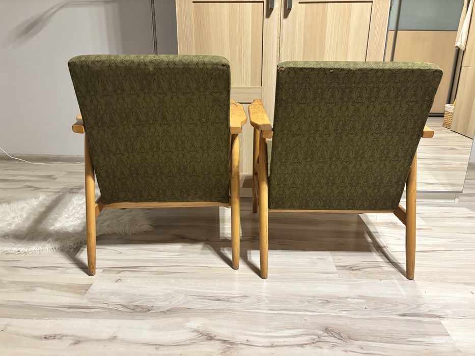 Fotel PRL lisek bdb stan