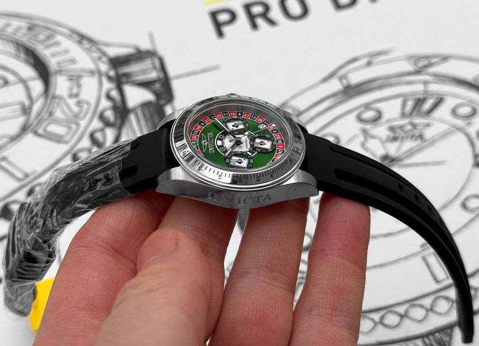 Годинник Invicta 50492 Speedway Casino 40 мм. Chronograph 200 MT.