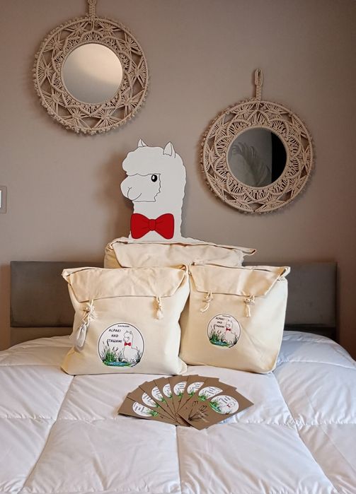 Kołdra z wełny alpaki