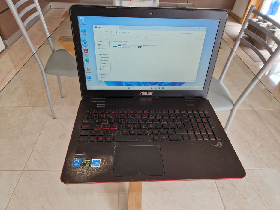 Asus Rog  Gamer GL551J Core i7