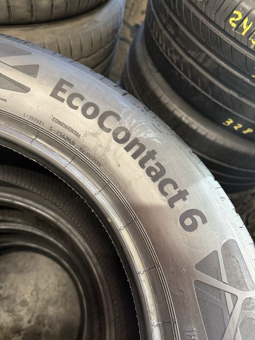 Шини літні 225х60хR17 CONTINENTAL EcoContact6 / 4шт /90-95%Залишок