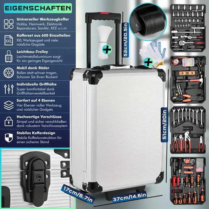 D79- MALA de ferramentas trolley