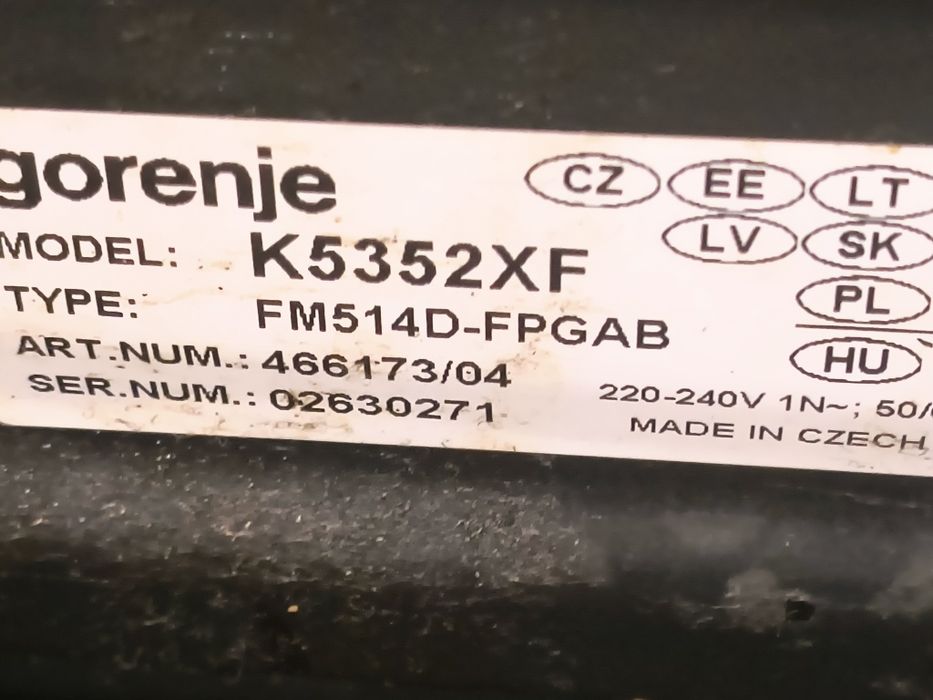 Kuchenka gazowa Gorenje