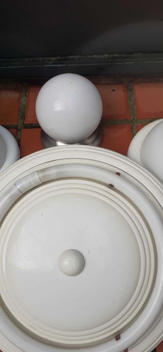 Aquecedor e candeeiros