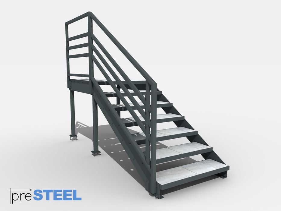 Schody/Balustrady stalowe