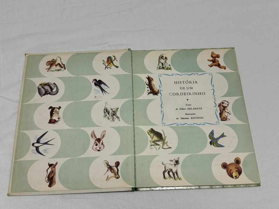História De um cordeirinho (nº 15) coleção Anita de Gilbert Delahaye