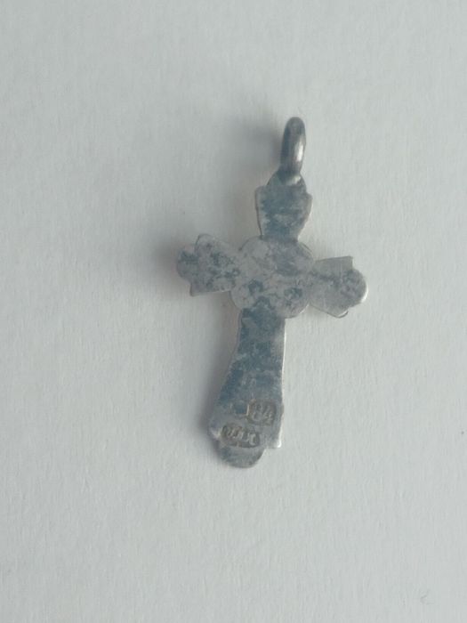 Срібний хрестик 84проба