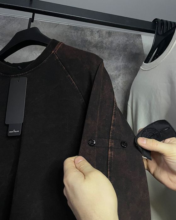 2XL - 3XL OFF DYE OVD poliammidica sweatshirts