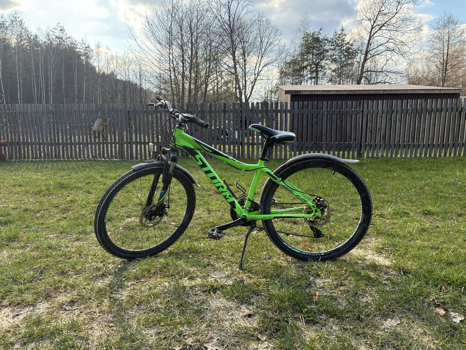 Rower górski zielony
