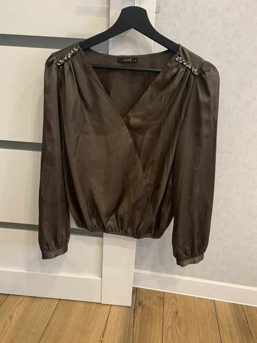 Блуза атласная