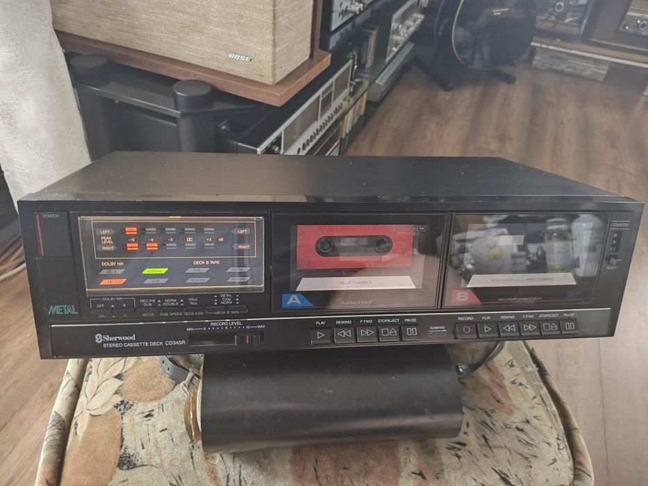 Magnetofon dwukasetowy SHERWOOD CD345 R
