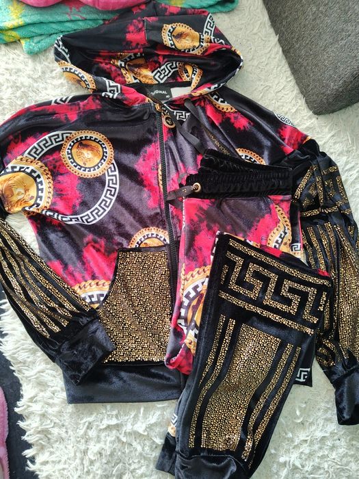 Dres damski welurowy tatu rozm 40 wysyłka InPost paczkomat