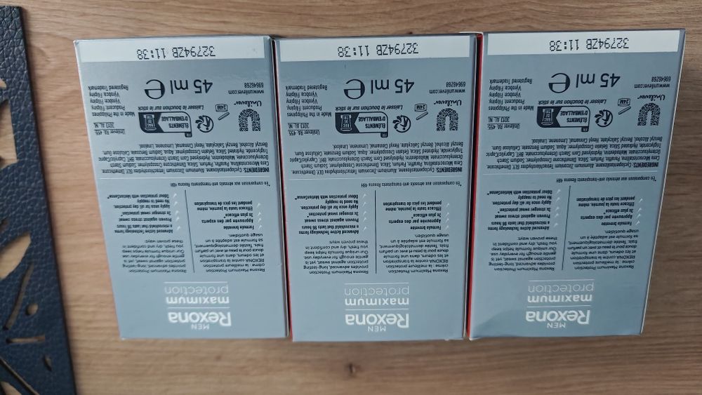 perspirant REXONA MAXIMUM PROTECTION intense sport sztyft  3x45ML