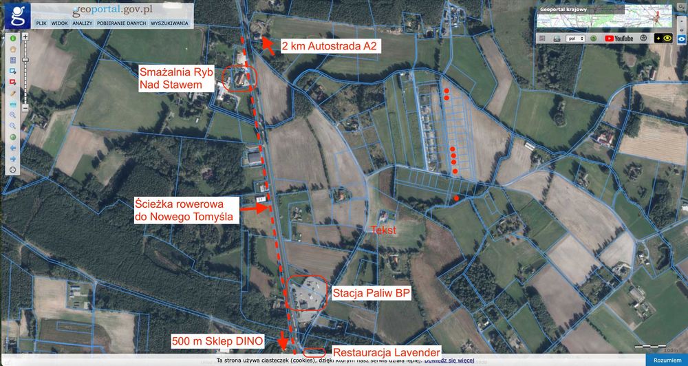 Na sprzedaż 7 działek budowlanych cena od 95.000 zł