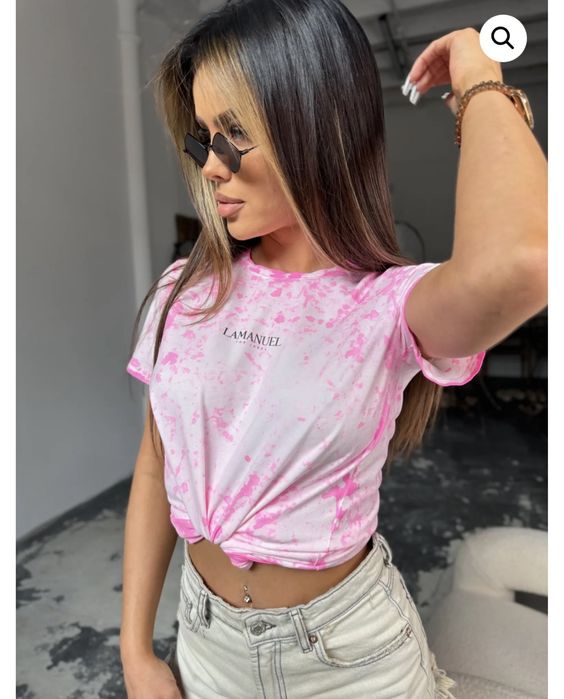 Tshirt damski Cool róż La Manuel