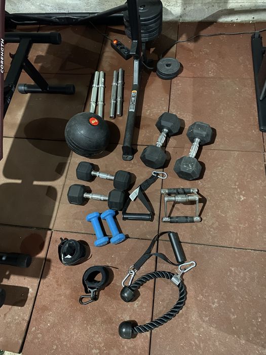 Ginasio completo para casa