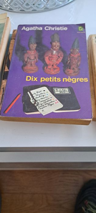 Livros de Agatha Christie em francês