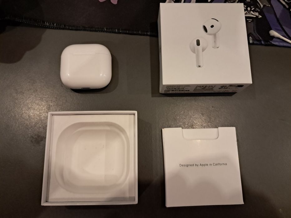 Sprzedam słuchawki AirPods 4 (ANC) posiadam paragon