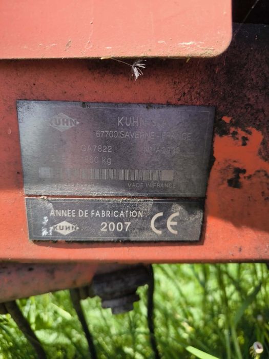 Zgrabiarka kuhn GA7822 MASTERDRIVE
