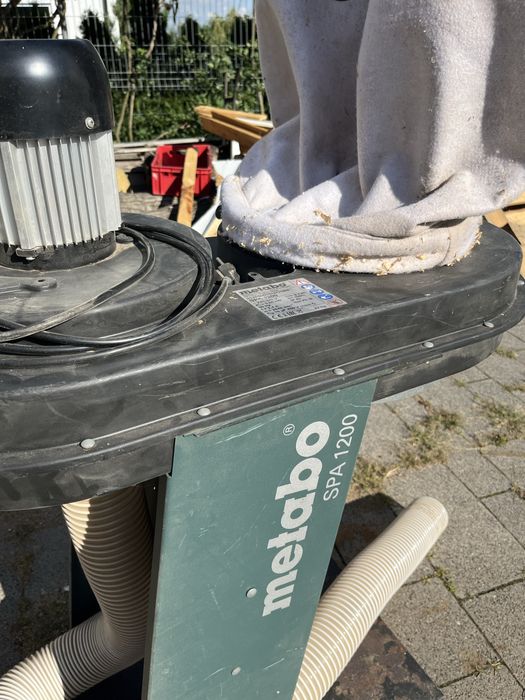 Odciąg / odkurzacz przemysłowy metabo spa 1200