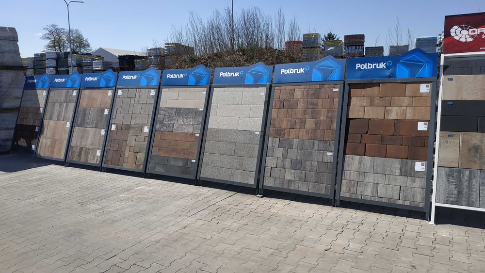 POLBRUK Kostka brukowa - napoli galia 6cm - projekt 3D