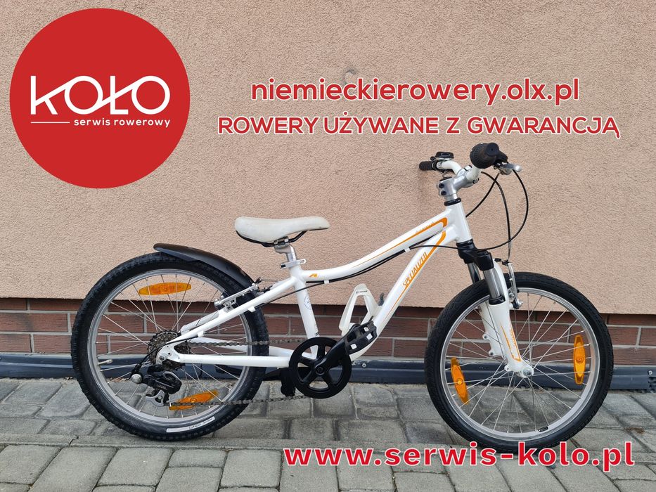 Rower dziecięcy SPECJALIZED koła 20 SHIMANO aluminium rabat okazja