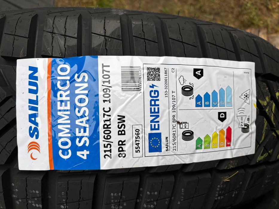 Okazja opony całoroczne 215/60R17C SAILUN COMMERCIO 4SEASONS 2025r.