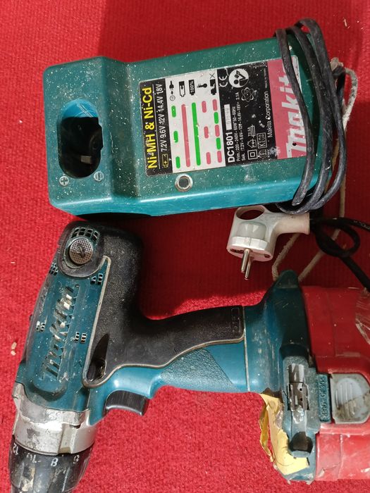 Makita 18V 2x wkrętarka akumulatorowa + 2 baterie + ładowarki