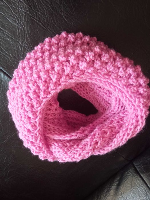 Hand made komin szalik