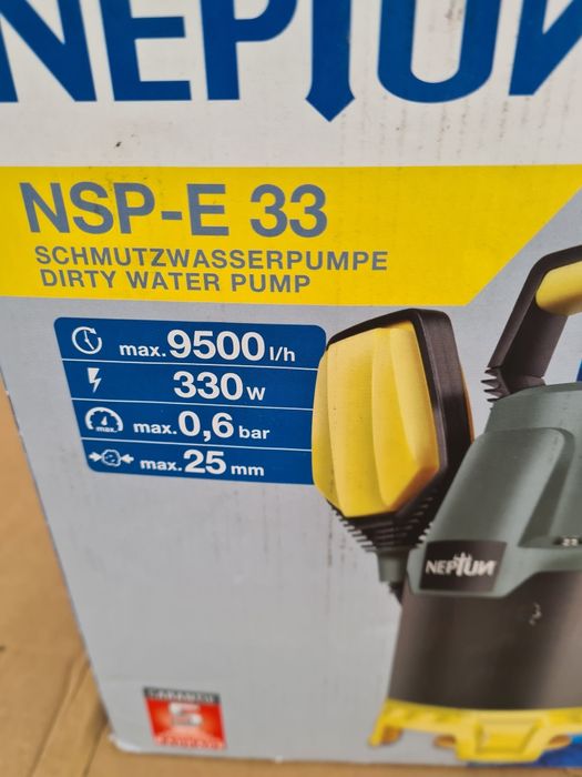 Pompa zatapialna Neptun NSP-E33 330 W 9500 l/h
