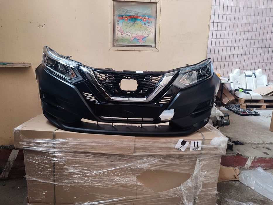 Бампер в соборі на Nissan Rogue Sport/Qashqai 2019 2020 2021 2022