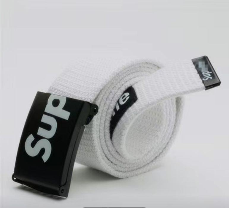 Ремінь supreme білий