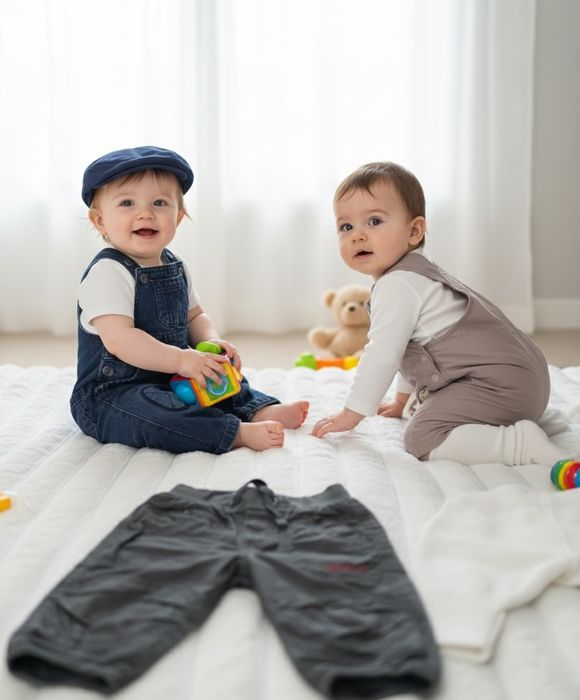 Комплект одягу для хлопчика 3-6 місяців (5 речей) + ПОДАРУНОК!