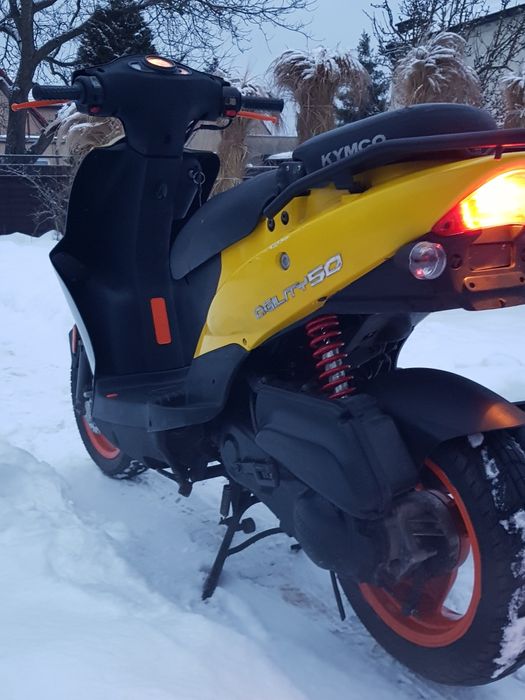 „Kymco Agility 2009 – niski przebieg, bardzo dobry stan, ekonomiczny!