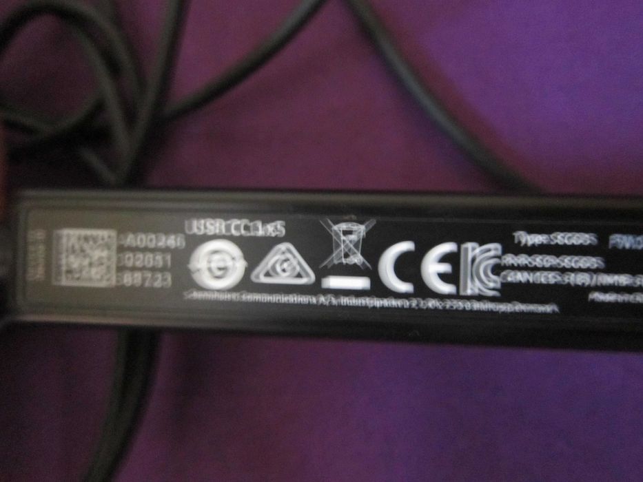 Słuchawki z mikrofonem Sennheiser EPOS SC165 SCx5 SCGD5 ANC