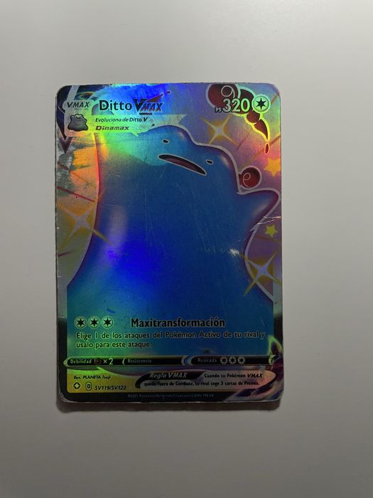Carta pokémon Ditto Vmax