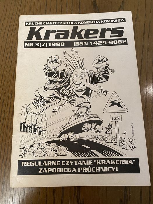 Krakers  7 ( 1998/03 ) magazyn komiksowy, komiks