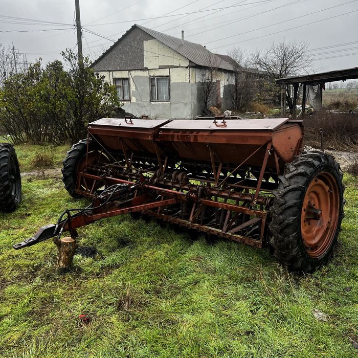 Сівалка зернова СЗ-3.6, Червона Зірка.