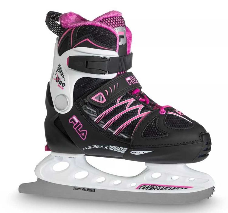 Łyżwy dziecięce Fila X-ONE ICE 29-32 regulowane dla dziewczynki