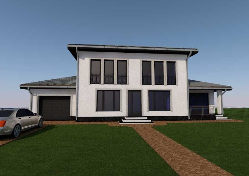 Будинок в Карпатах ( незавершене будівництво)