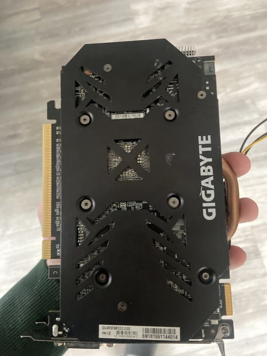 Karta graficzna RX 370 sprawna