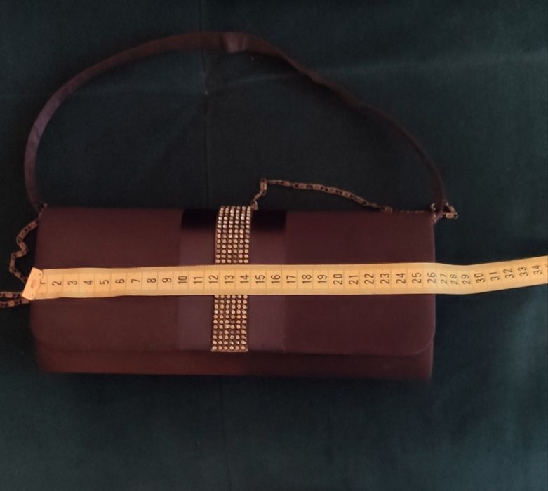 Женский клатч темно синего цвета