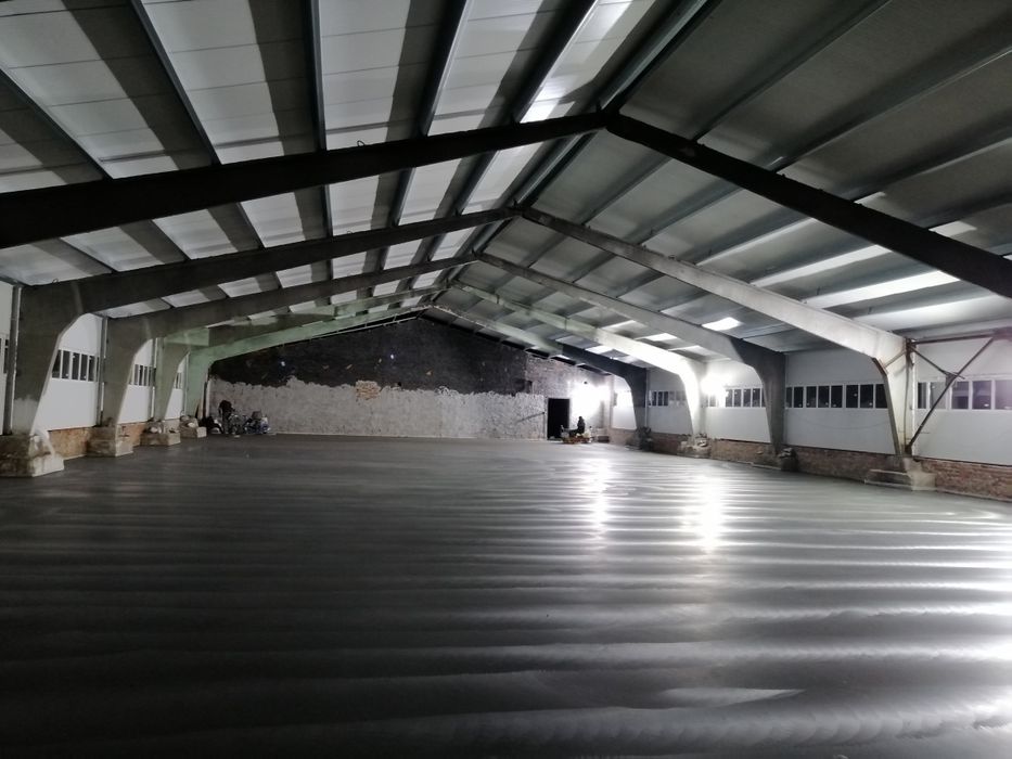 Тернопіль .Промислова бетонна підлога,бетонна стяжка, топінг