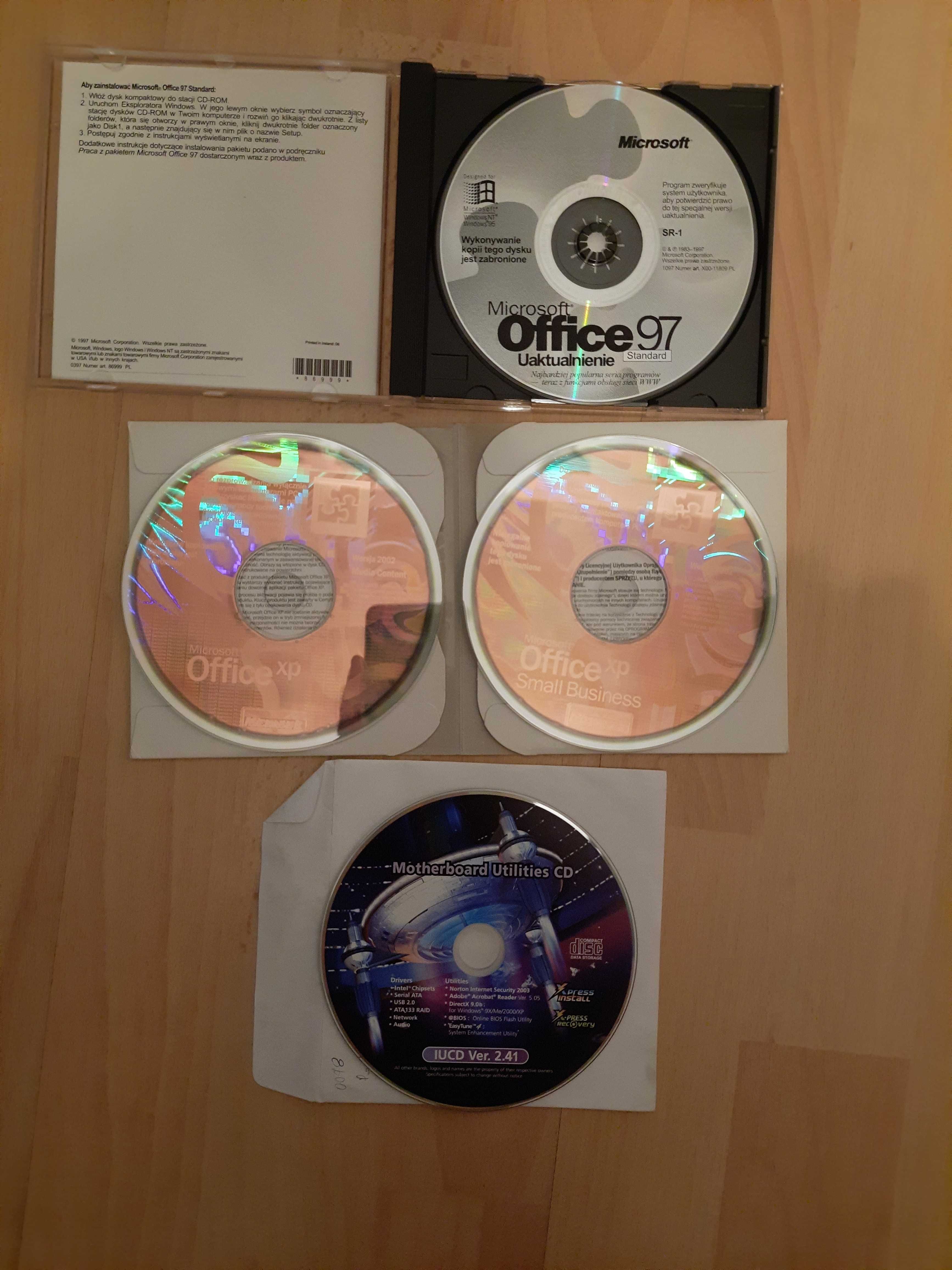 Motherboard Utilities CD + Microsoft Office 97 i XP Piastów • 