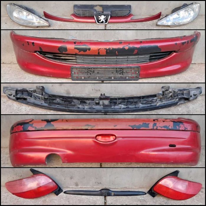 пежо 206 фары запчасти Peugeot 206
