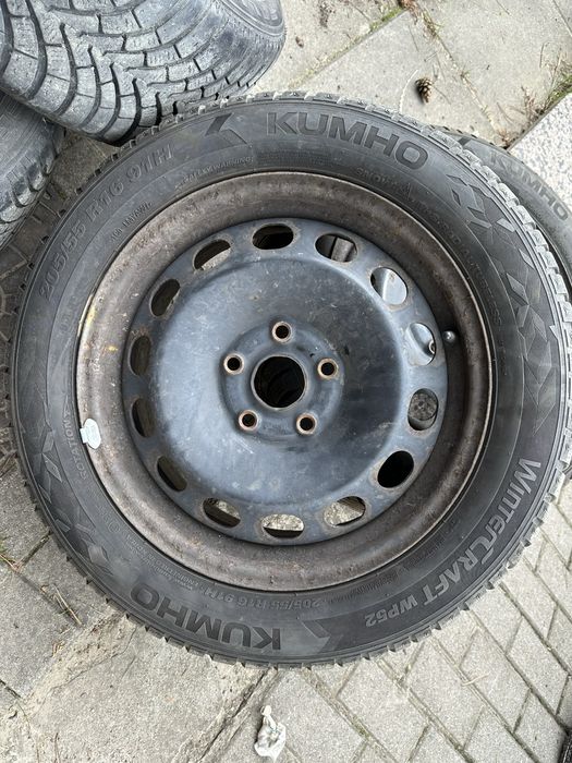 Koła Opony zimowe 205/55/16 VW Seat Skoda Audi